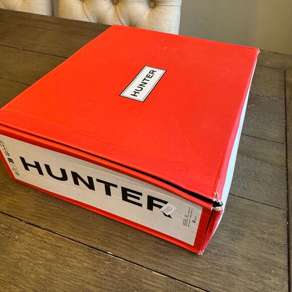 HUNTER Women's Original Chelsea Boots Size 10 Pull On Waterproof Rain Black EXC - Picture 9 of 14